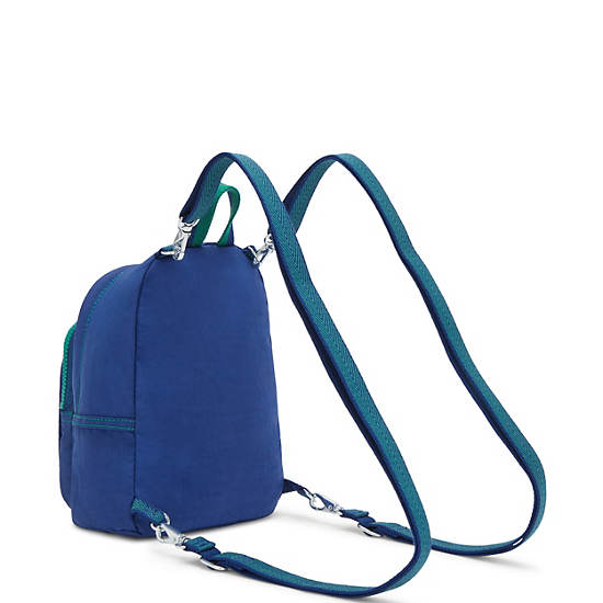 Sacs À Dos Kipling Delia Compact Convertible Bleu | FR 1658RV